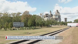 Georgetown Co and partner agencies coordinate to help those impacted by mill closure [upl. by Arabeila]