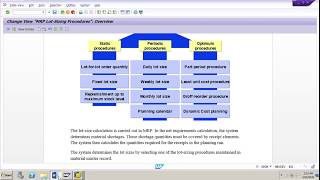 SAP MM MRP Lot Size Calculation [upl. by Harehs443]