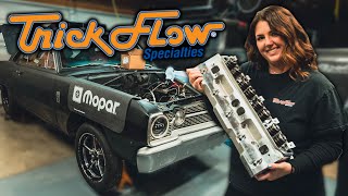 GO FAST Mopar Parts for Allisons Dart Trick Flow 190s [upl. by Leamaj]