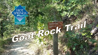 Hot Springs National Park Hiking Trails  Goat Rock Trail [upl. by Lugar]