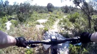 VTT Rando des Garrigues Rochefort du Gard 2017 [upl. by Ahsenal]