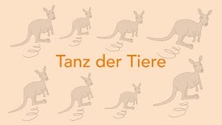 Tanz der Tiere  Chanson en allemand pour les enfants [upl. by Chin]