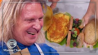 “Bocadillo de PANTATA” la genialialidad de Pocholo  MasterChef Celebrity 9 [upl. by Nara]