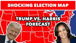 Trump vs Harris Based On The LATEST Polls From ALL 50 STATES  HAPPY LABOR DAY [upl. by Mareld572]