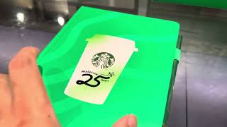 New Starbucks Malaysia 25th Anniversary Exclusive 2024 Planner malaysia starbucks planner 2024 [upl. by Oyek]