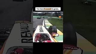 When Fernando Alonsos reflexes were tested in an F1 race [upl. by Solomon668]