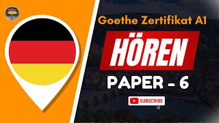 MASTER Goethe Zertifikat B1 Exam  Paper  6  Hören mit Lösungen  GermanSamosa  Learn German [upl. by Lesiram320]