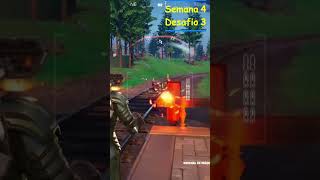 Fortnite Semana 4 Inflige daño a oponentes en ubicaciones emblematicas fortnite fortniteclips [upl. by Possing]