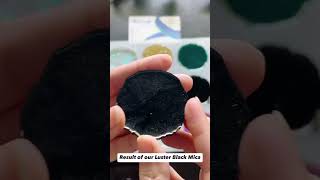 Result of our luster black mica  Subscribe to our channel [upl. by Blinny]