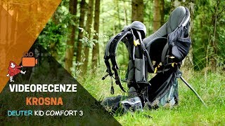 KROSNA DEUTER KID COMFORT 3 DETAILNÍ RECENZE [upl. by Ammamaria]