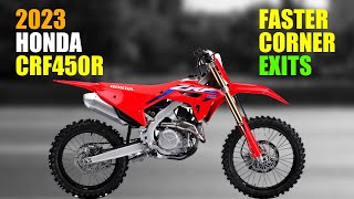 2023 HONDA CRF450R🔥Optimized Handling and Stability‼️ [upl. by Keavy]