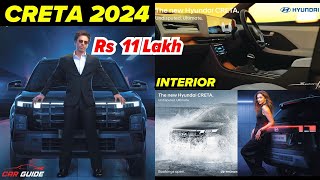 2024 Hyundai Creta Facelift OFFICIAL VIDEO  Launch Date  Price in India  Kia Seltos Rival🔥 [upl. by Ramirol]