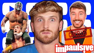 Logan Paul Saves Rey Mysterio’s Life MrBeast Makes Huge Mistake PRIME Sells 12 Billion  EP 399 [upl. by Amara]