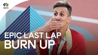 Insane final lap in 3000m steeplechase final  World Athletics Championships [upl. by Aehsal]