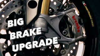 Brembo Stylema Brake Upgrade 2022 Livery Ducati HyperMotard 950 SP [upl. by Llatsyrc]