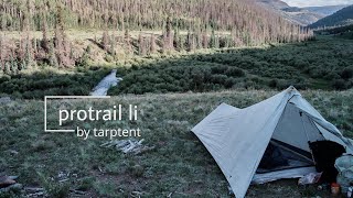 tarptent protrail li  setup and overview [upl. by Adiesirb]