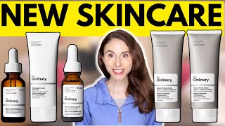 Dermatologist reviews NEW SKINCARE FROM THE ORDINARY [upl. by Gnni464]