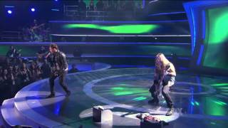 James Durbin with Zakk Wylde HD  American Idol  April 13 2011 [upl. by Jung]