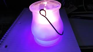 Citronella Flame LED Color changing candle [upl. by Aikemaj]