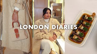 Shopping in Harrods before the store opens  the best London restaurant you must visit  NOORIE ANA [upl. by Neiv]