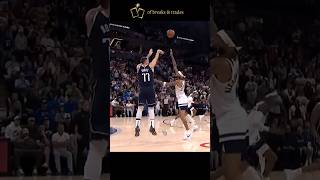 Luka Doncic Drills a Deep Dagger 3 VS Minnesota Timberwolves [upl. by Pufahl]