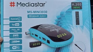 MediaStar MS 3030  Details  Unboxing  Recivers [upl. by Sedberry238]