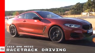 2019 BMW M850i Racetrack Driving [upl. by Ahselrak212]