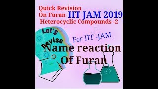 Heterocyclic Compounds Part2 Reaction of Furan for IIT JAMCSIRNETGATE [upl. by Bullough]