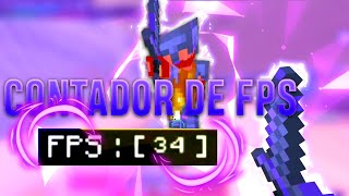 COMO PONER CONTADOR DE FPS EN MINECRAFT PE 😱 [upl. by Niryt]