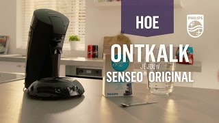 Hoe ontkalkt u uw Senseo® Original Koffiezetapparaat [upl. by Malory]