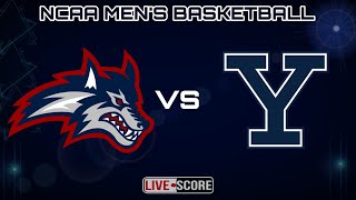 Stony Brook vs Yale University  NCAA Mens Basketball Live Scoreboard [upl. by Latt]