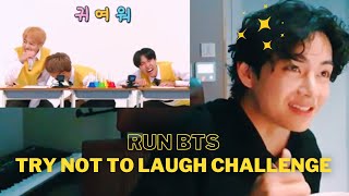 ENG SUBS Taehyung Reacts to Funny RUN BTS Try Not to Laugh Challenge Taehyung VLive [upl. by Ahsienahs]