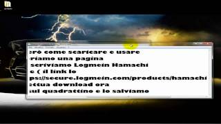 TUTORIAL  Come istallare e usare Logmein Hamachi ITA [upl. by Atsejam]