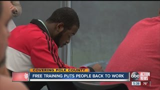 Polk State students take advantage of free training [upl. by Belsky]