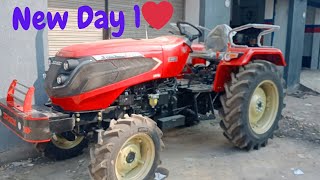 Day 1 New add solis 4215 4wd 9lakh [upl. by Haletky]