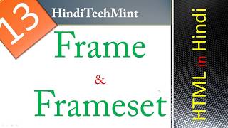 Frame and Frameset in html [upl. by Vaenfila]