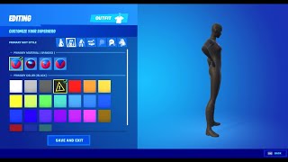 How To Get Fully Grey Superhero Skins Fortnite Chapter 3 [upl. by Arodnahs]