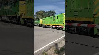 Southeastern Indiana Railroad at Shandon Ohio [upl. by Gotthelf643]