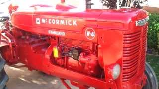 International McCormick W4 Tractor [upl. by Naujid]