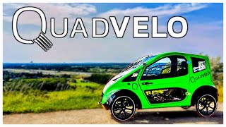 Ist es ein AUTO Ist es ein FAHRRAD  QUADVELO  Das BESTE Velocar [upl. by Greenwell]