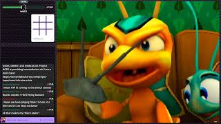 Zapper One Wicked Cricket  A weird puzzle platformer  PS2 Gauntlet 110 Twitch VOD [upl. by Irfan596]