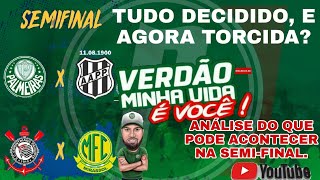 O QUE ESPERAR DA SEMIFINALPALMEIRAS DECIDE VAGA CONTRA A MAIOR SURPRESA DO PAULISTÃO [upl. by Eerehc117]