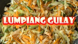 Easy Lumpiang Gulay [upl. by Ahsaek191]