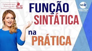 Como Identificar a Função Sintática  Falando em Português [upl. by Orozco]