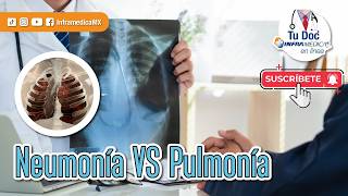 Neumonía VS Pulmonía 🫁😷 [upl. by Mahon567]