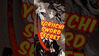 Yoriichis Sword Secret Finally Unveiled Demon Slayer  yoriichi tanjiro demonslayer [upl. by Jansen]