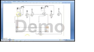 Cascade method ABBA Pneumatic circuit [upl. by Leacim]