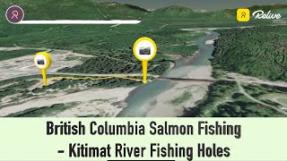 British Columbia Salmon Fishing  Kitimat River Fishing Holes  Is it worth it [upl. by Mirelle]