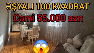 ÅžOKâ—ï¸CÆMÄ° 55000 AZNâ—ï¸ÆÅžYALI 100 KVADRAT 4 OTAQ elnurgadirov [upl. by Madelon82]