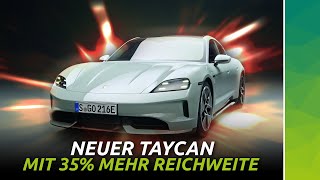 Höher schneller weiter Was der neue Porsche Taycan alles besser kann [upl. by Clarinda]